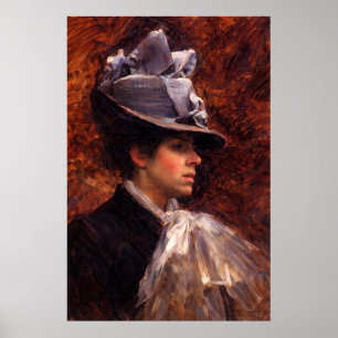 Esther Kenworthy von John William Waterhouse Poster