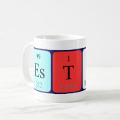 Esther Periodenname Tasse (Vorderseite Links)