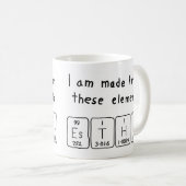 Esther Periodenname Tasse (VorderseiteRechts)
