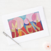 Esther Rechteckiger Aufkleber (Umschlag)