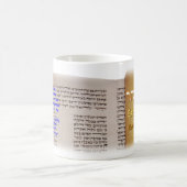 Esther u. Hadassah auf Hebräer Kaffeetasse (Mittel)