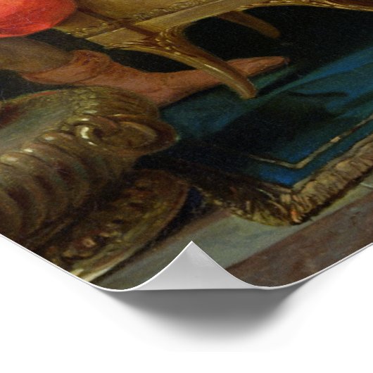 Esther und Ahasuerus, c.1775-80 Poster (Ecke)