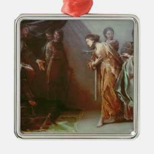 Esther und Ahasuerus Ornament Aus Metall