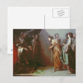 Esther und Ahasuerus Postkarte (Vorne/Hinten)