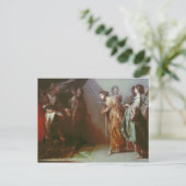 Esther und Ahasuerus Postkarte (Stehend Vorderseite)