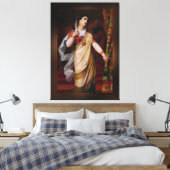 Esther von Hugues Merle Leinwanddruck (Insitu (Schlafzimmer))