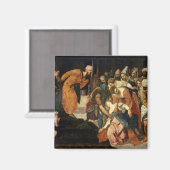 Esther vor Ahasuerus, 1548 Magnet (Vorderseite/Rückseite)