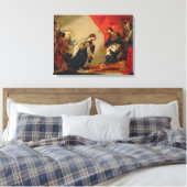 Esther vor Ahasuerus, c.1645-50 (Öl auf ca. Leinwanddruck (Insitu (Schlafzimmer))