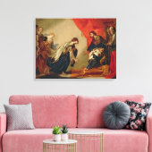 Esther vor Ahasuerus, c.1645-50 (Öl auf ca. Leinwanddruck (Insitu (Wohnzimmer))