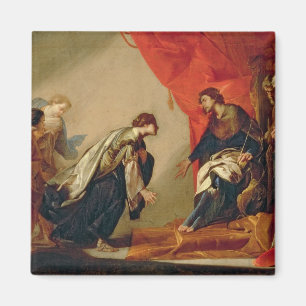 Esther vor Ahasuerus, c.1645-50 (Öl auf Ca Magnet