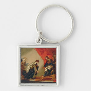 Esther vor Ahasuerus, c.1645-50 (Öl auf Ca Schlüsselanhänger