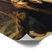 Esther vor Ahasuerus, vor 1697 Poster (Ecke)