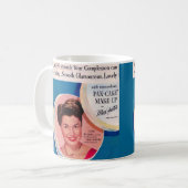 Esther Williams-Make-upanzeige 1951 Kaffeetasse (Vorderseite Links)