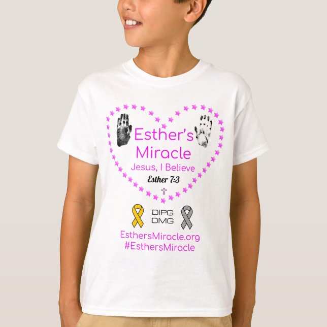 Esther's Miracle Kids' T - Shirt (Vorderseite)