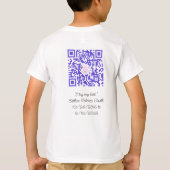 Esther's Miracle Kids' T - Shirt - Go Gray im Mai (Rückseite)