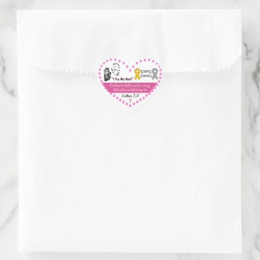 Esther's Miracle Stickers - Herzen (Tasche)