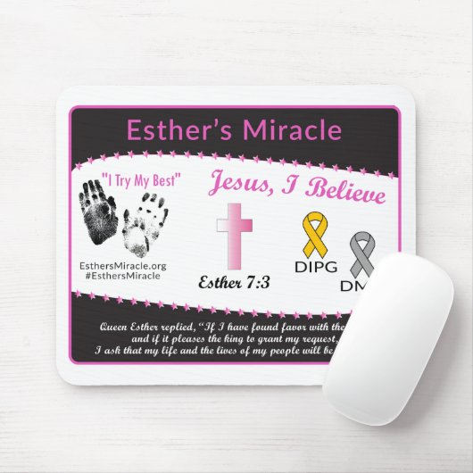 Esther's Wunder Computer Mouse Pad Mousepad (Mit Mouse)