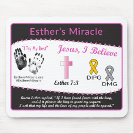 Esther's Wunder Computer Mouse Pad Mousepad