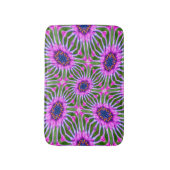 Esthetic Daisy Pattern Badematte (Vorderseite Vertikal)