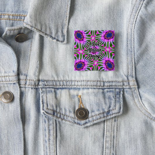Esthetic Daisy Pattern Button (Beispiel)