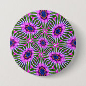 Esthetic Daisy Pattern Button (Vorderseite)