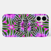 Esthetic Daisy Pattern Case-Mate iPhone Hülle (Rückseite (Horizontal))