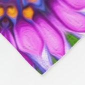 Esthetic Daisy Pattern Fleecedecke (Ecke)