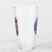 Esthetic Daisy Pattern Glas (Links)