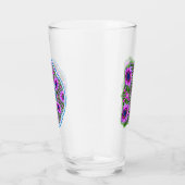 Esthetic Daisy Pattern Glas (Rechts)