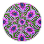 Esthetic Daisy Pattern Keramikknauf (Vorderseite)