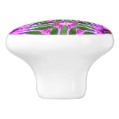 Esthetic Daisy Pattern Keramikknauf (Seitenansicht)