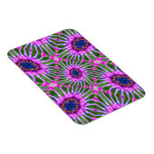Esthetic Daisy Pattern Magnet (Rechte Seite)