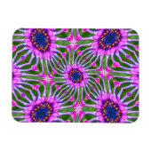 Esthetic Daisy Pattern Magnet (Horizontal)