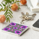 Esthetic Daisy Pattern Schlüsselanhänger (Seite)