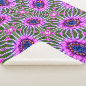 Esthetic Daisy Pattern Sherpadecke (3/4)