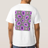 Esthetic Daisy Pattern T-Shirt (Rückseite)