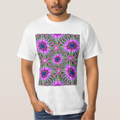 Esthetic Daisy Pattern T-Shirt (Vorderseite)
