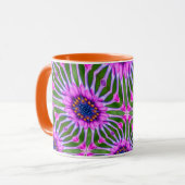 Esthetic Daisy Pattern Tasse (Vorderseite Links)