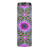 Esthetic Daisy Pattern Thermosbecher (Rückseite)