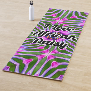 Esthetic Daisy Pattern Yogamatte
