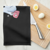 Esthetician Botox Halloween Aesthetic Nurse Plasti Geschirrtuch (Viertel Falte)