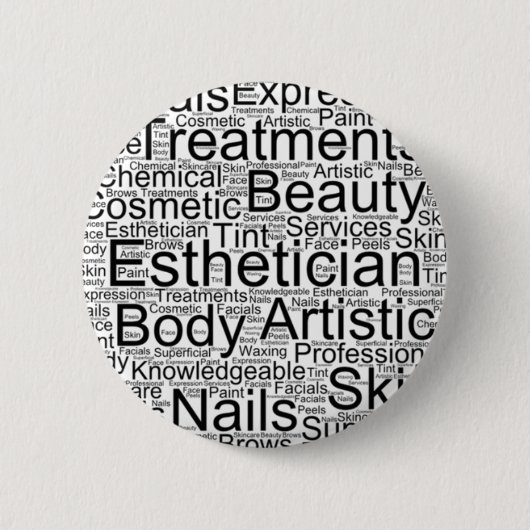 Esthetician Button (Vorderseite)