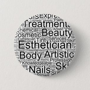 Esthetician Button