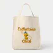 Esthetician Chick Tragetasche (Vorne)