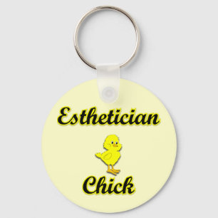 Esthetician-Küken Schlüsselanhänger