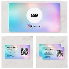 Esthetician Logo-Vorlagen Visitenkarte