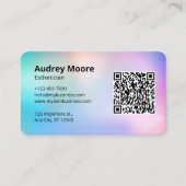 Esthetician Logo-Vorlagen Visitenkarte (Vorderseite)