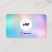 Esthetician Logo-Vorlagen Visitenkarte (Rückseite)