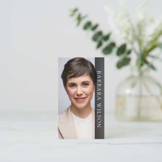 Esthetician Med Spa Luxury Beauty qr code Visitenkarte (Stehend Vorderseite)