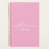 Esthetician Notebook - Personalized Gift Planner Planer (Vorderseite)